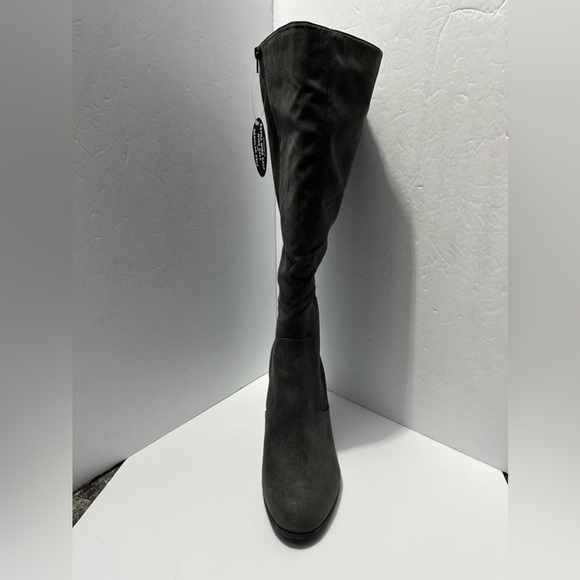 Style & Co Addyy Dress Boots Women's 13mc XWC Grey Round Toe Side Zip Closure - Picture 8 of 8